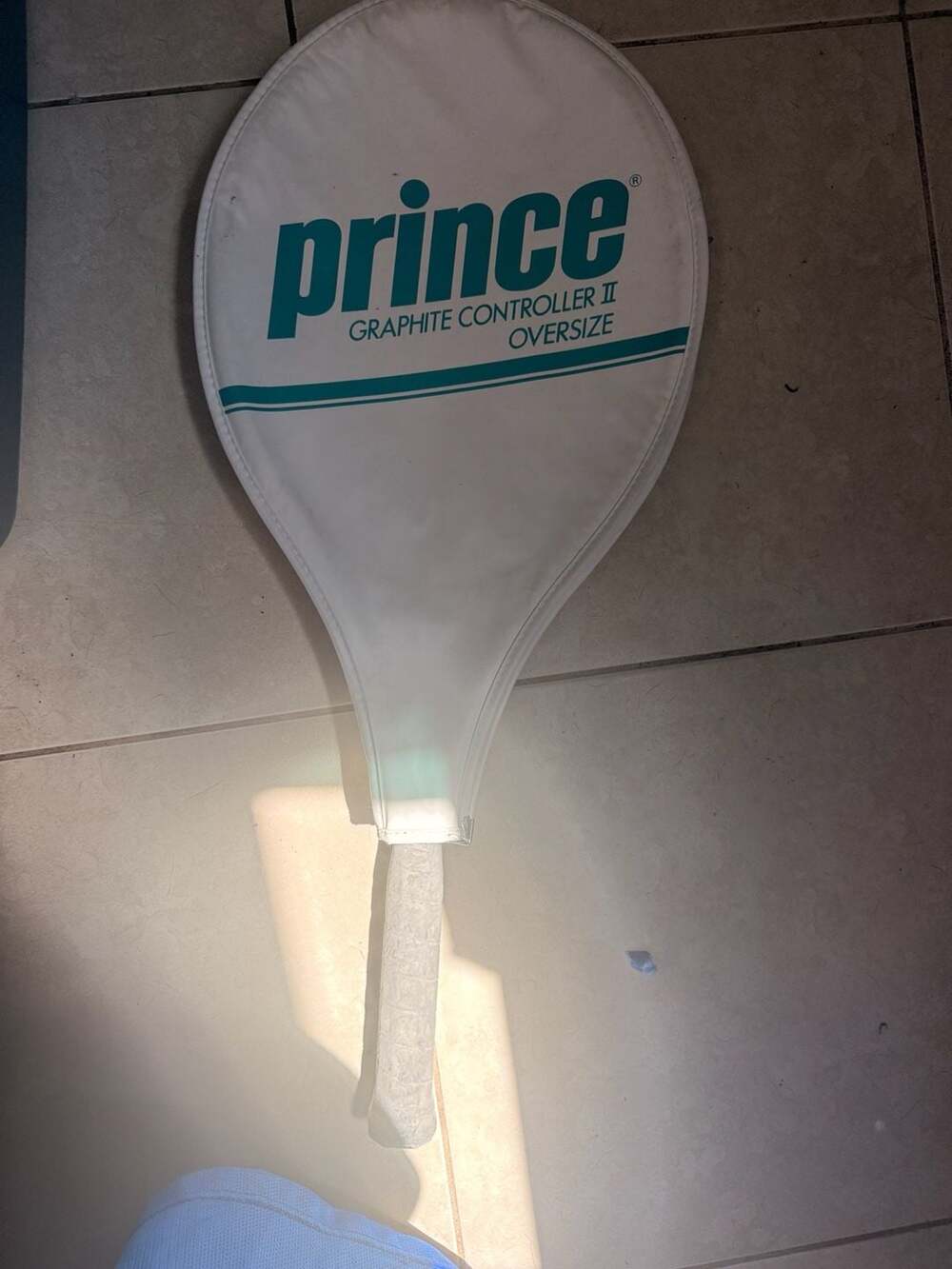 Vintage Prince Graphite Comp Oversize Tennis Racket with Case